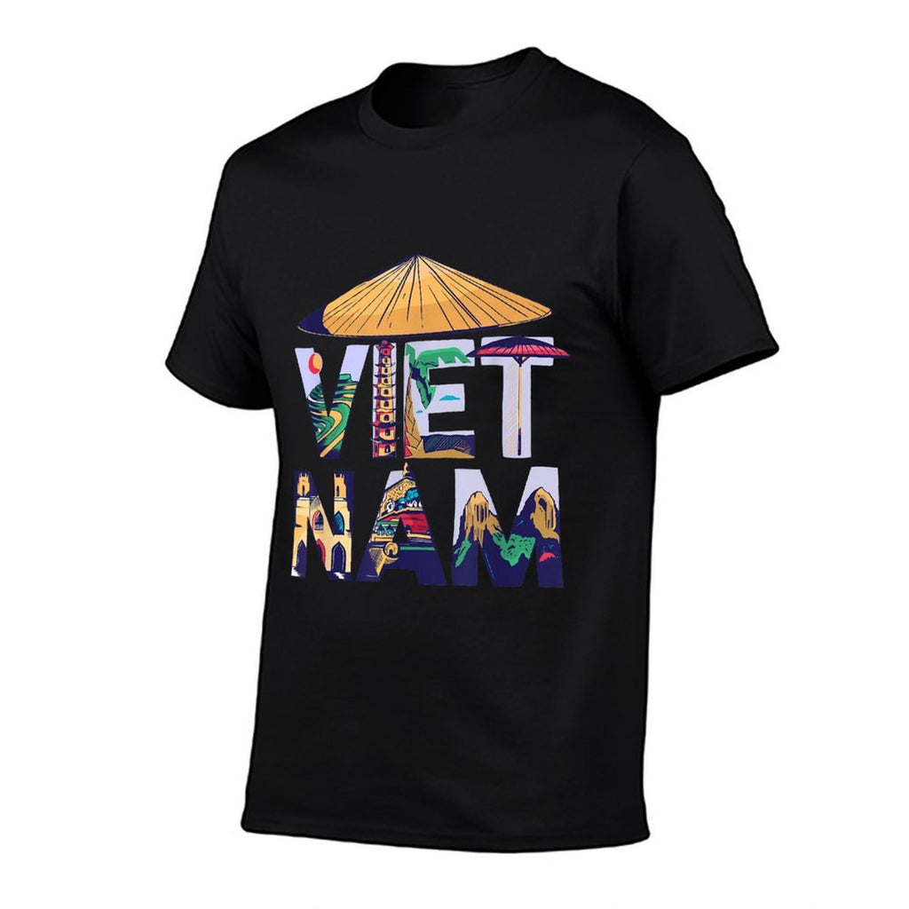 Vietnam Southeast Asia Souvenir Holidays in Paradise Gift  Wrinkle-resistant T-Shirt