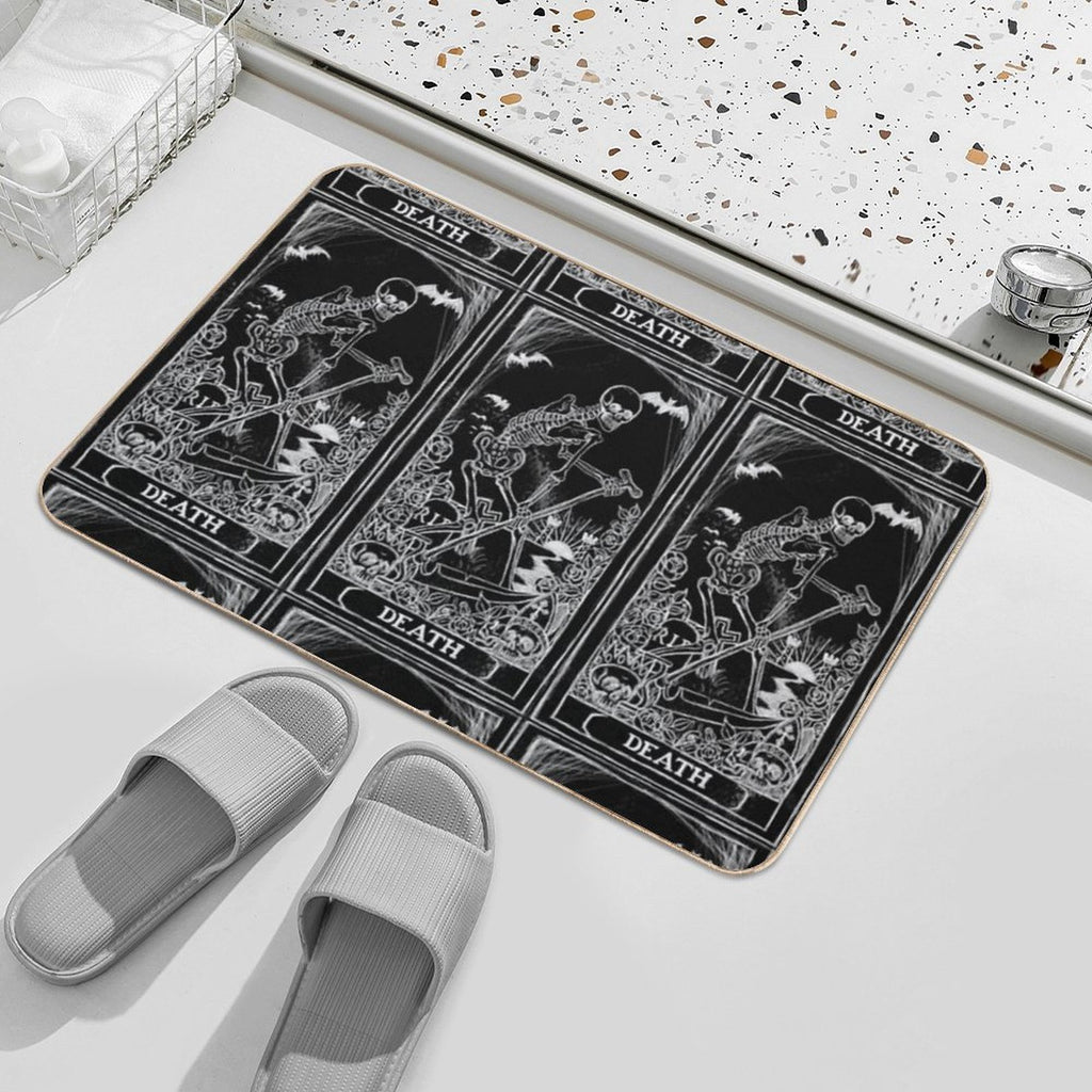 Death Card  Easy Maintenance Bath Mat