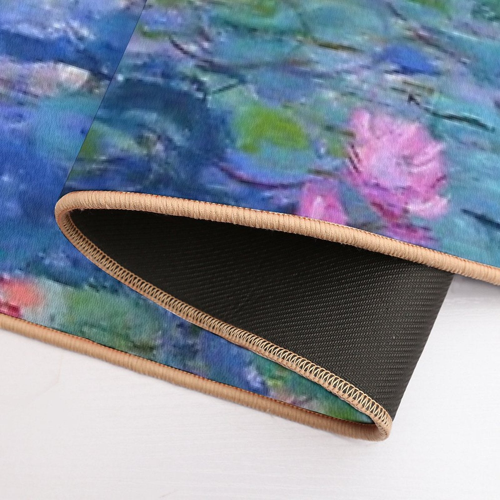 Water Lilies Monet  Toxin-Free Bath Mat