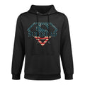 Superdad Fathers Day Birthday Super-Hero Disguise For Men Colorfast Hoodie