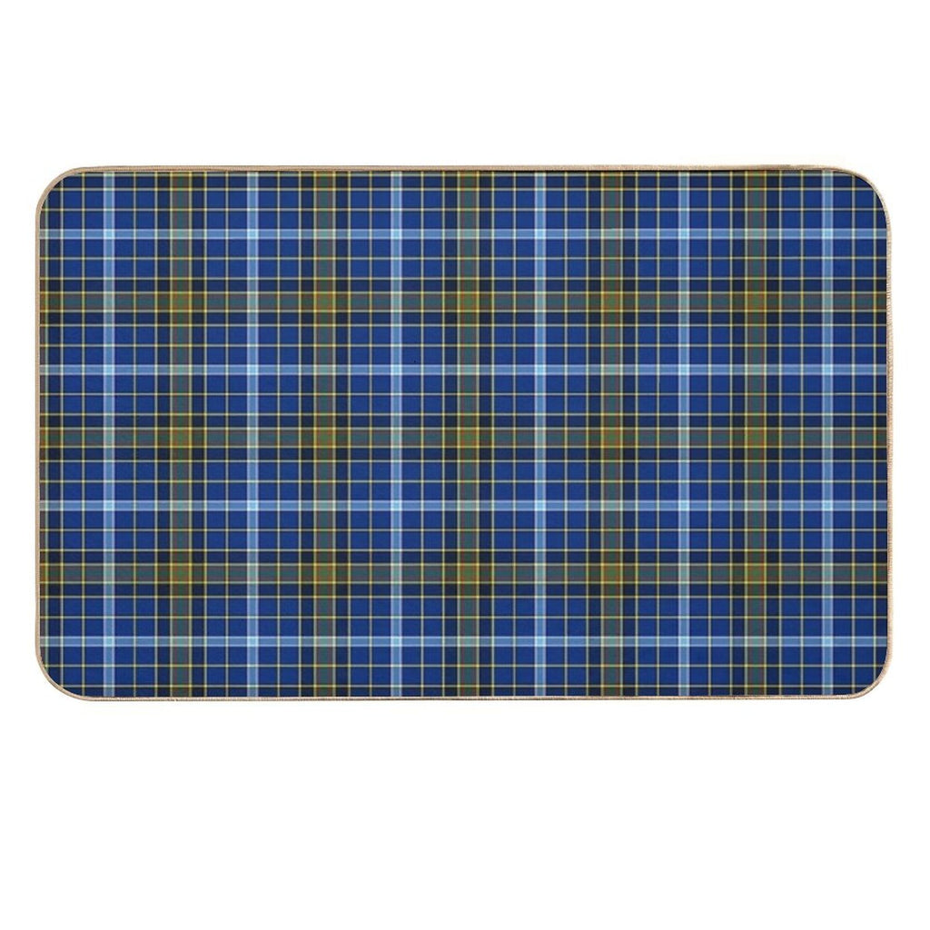 Clan Knox Tartan  Dirt-Trapping Bath Mat