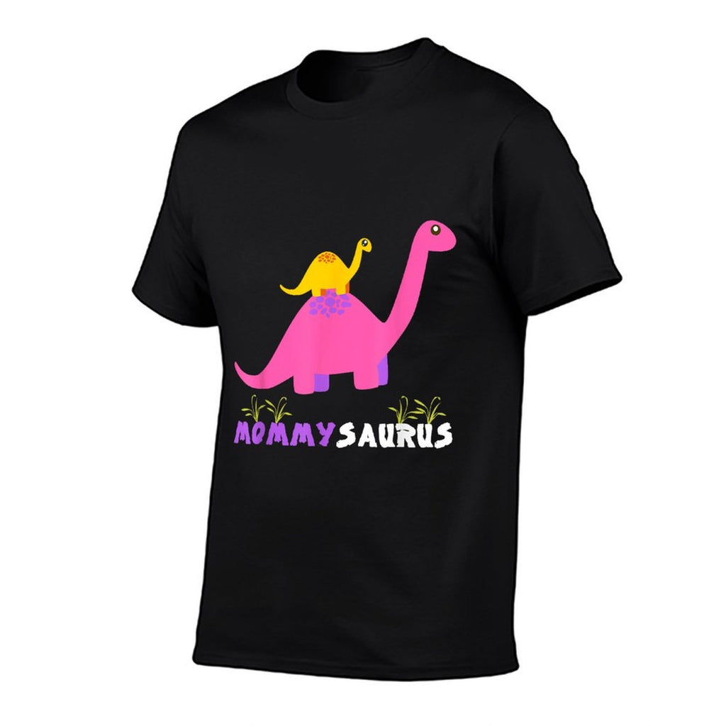 Mommysaurus Cute Mother Dinosaur Mommy Saurus Matching  High-quality Stitching T-Shirt