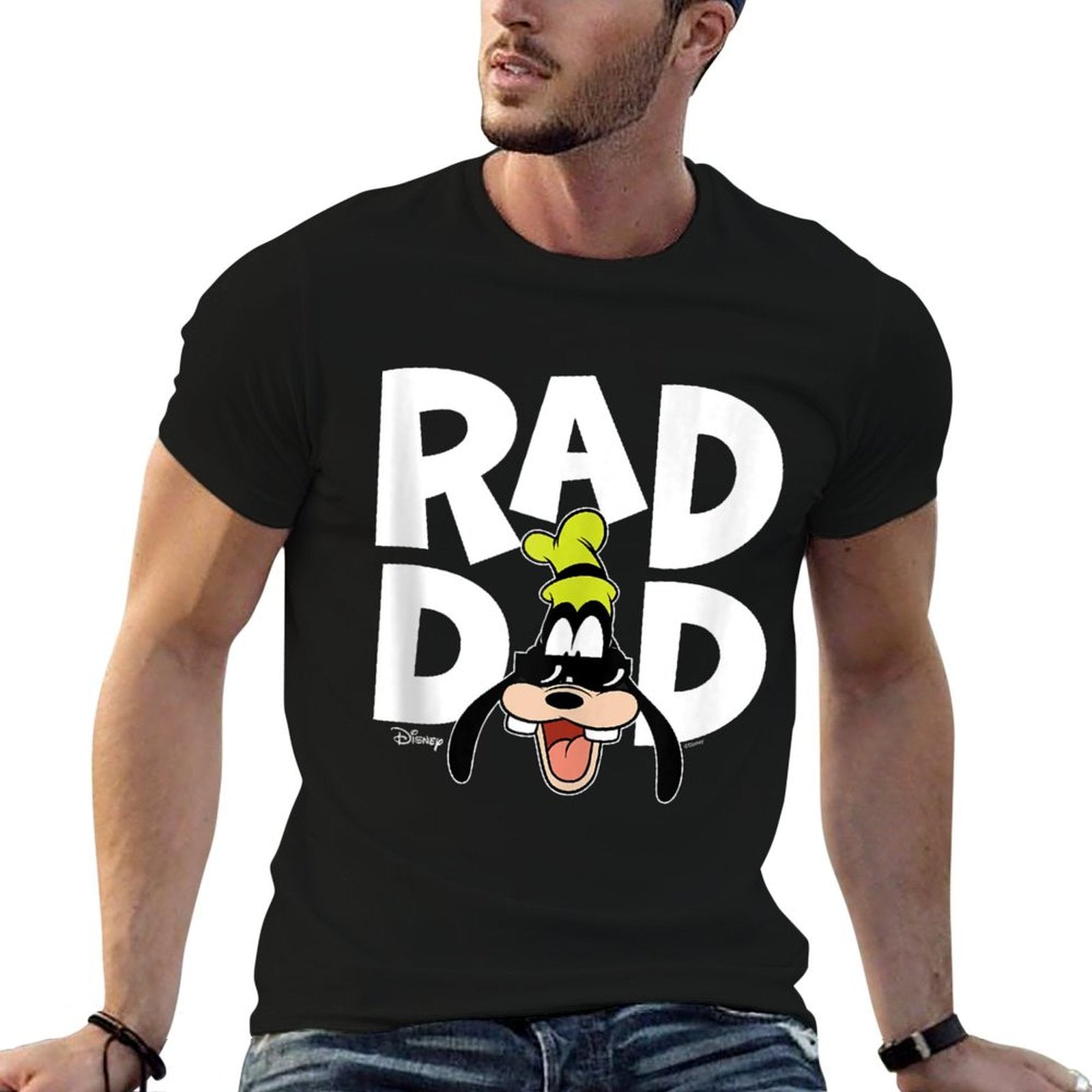 Disney - Rad Dad  Fade-proof Color T-Shirt
