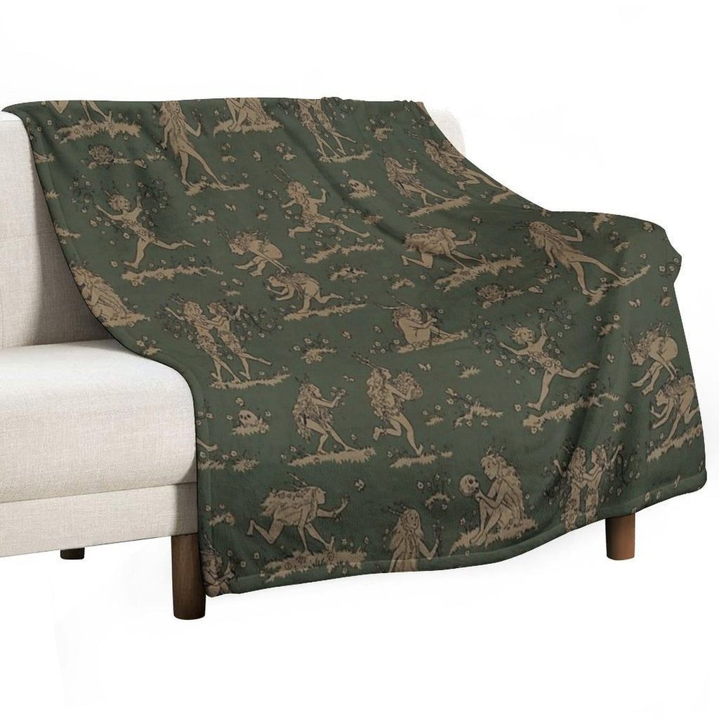 Hind Girls Anti-pilling Throw Blanket