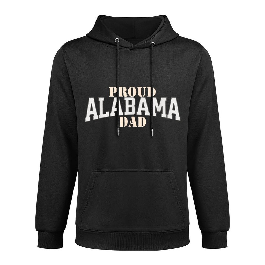 Proud Alabama Dad. Fathers Day, Birthday, Christmas Versatile Streetwear Hoodie