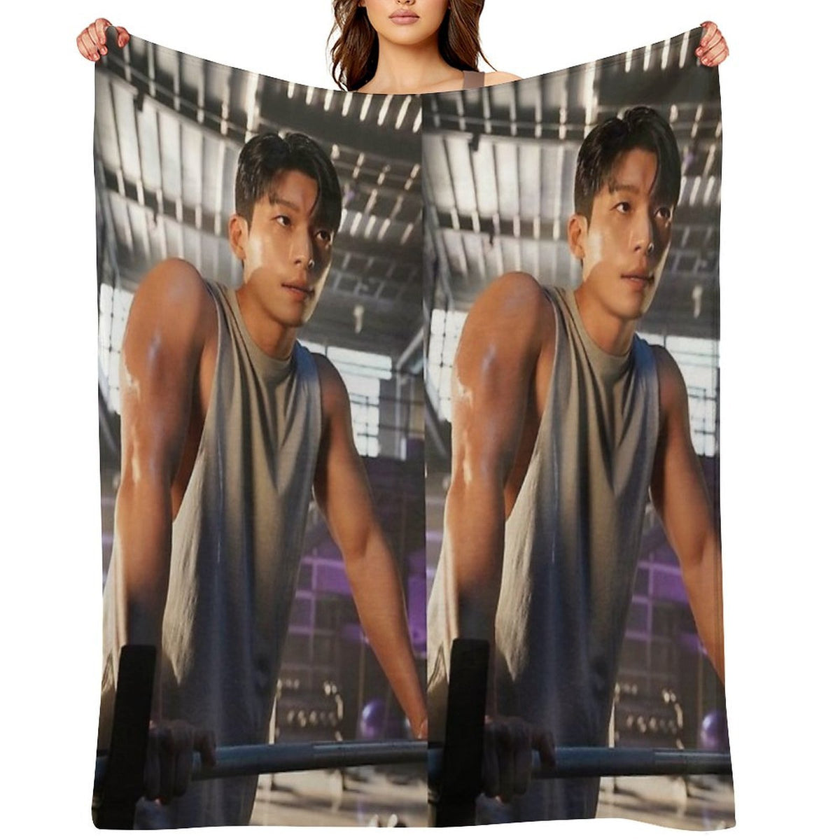 Wi Ha Joon Wrinkle-free Throw Blanket