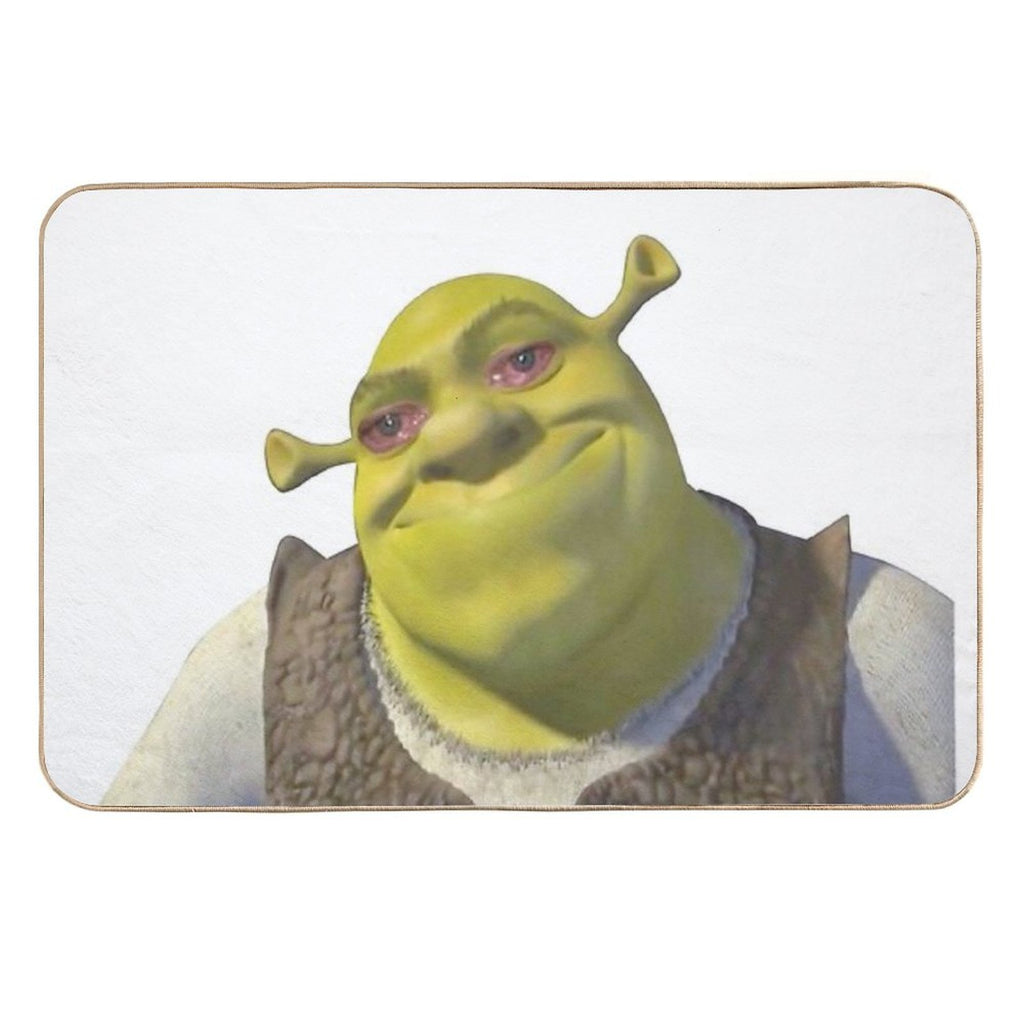 Shrek Crying Meme  Dirt-Trapping Bath Mat