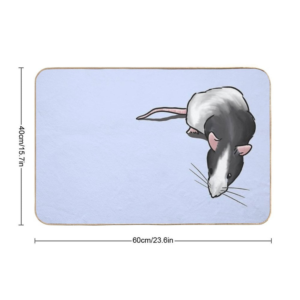 Arwen The Rat  Eco-Friendly Bath Mat