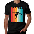40th Birthday Gift Vintage Gymnastics for 40 Year Old  Stretchy T-Shirt