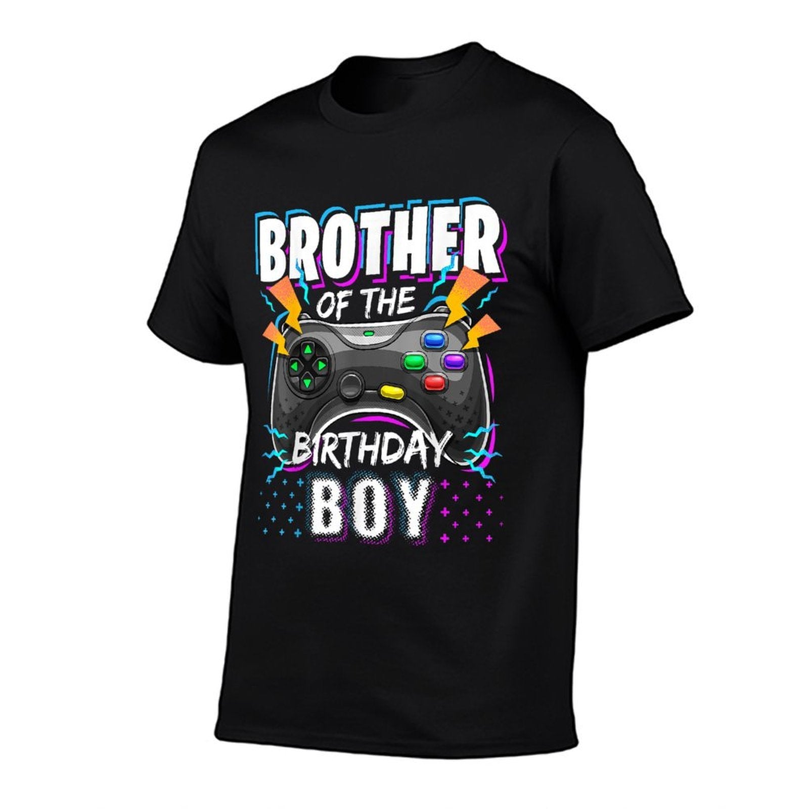 Brother of The Birthday Boy Matching Video Game Birthday  Soft T-Shirt