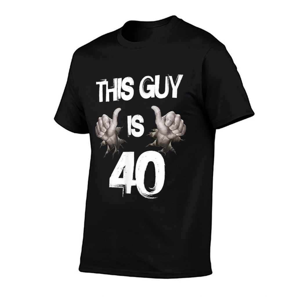 This Guy Is 40 Funny 40th Birthdays for Men And Women  Stretchy T-Shirt
