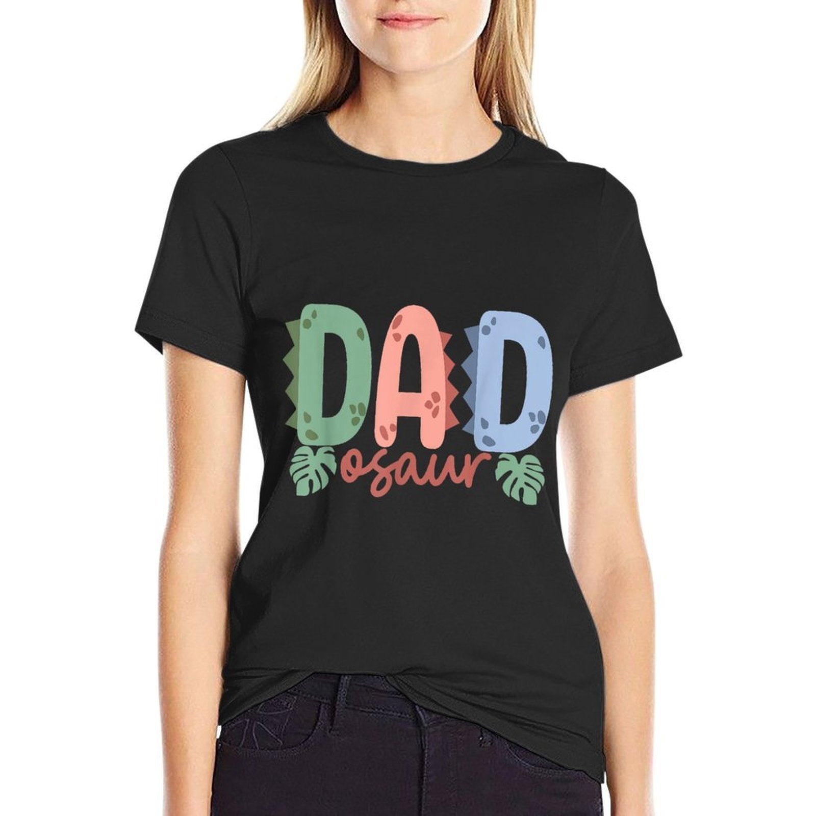 Dadosaur Daddy Saurus Birthday Dinosaur Family Matching  Versatile T-Shirt
