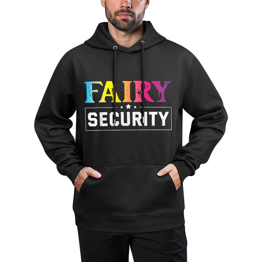 Fairy Security Birthday Party Funny Halloween Costume Moisture-Wicking Hoodie