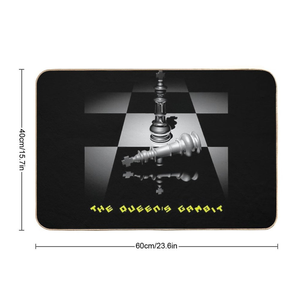 The Queen's Gambit  Dirt-Trapping Bath Mat