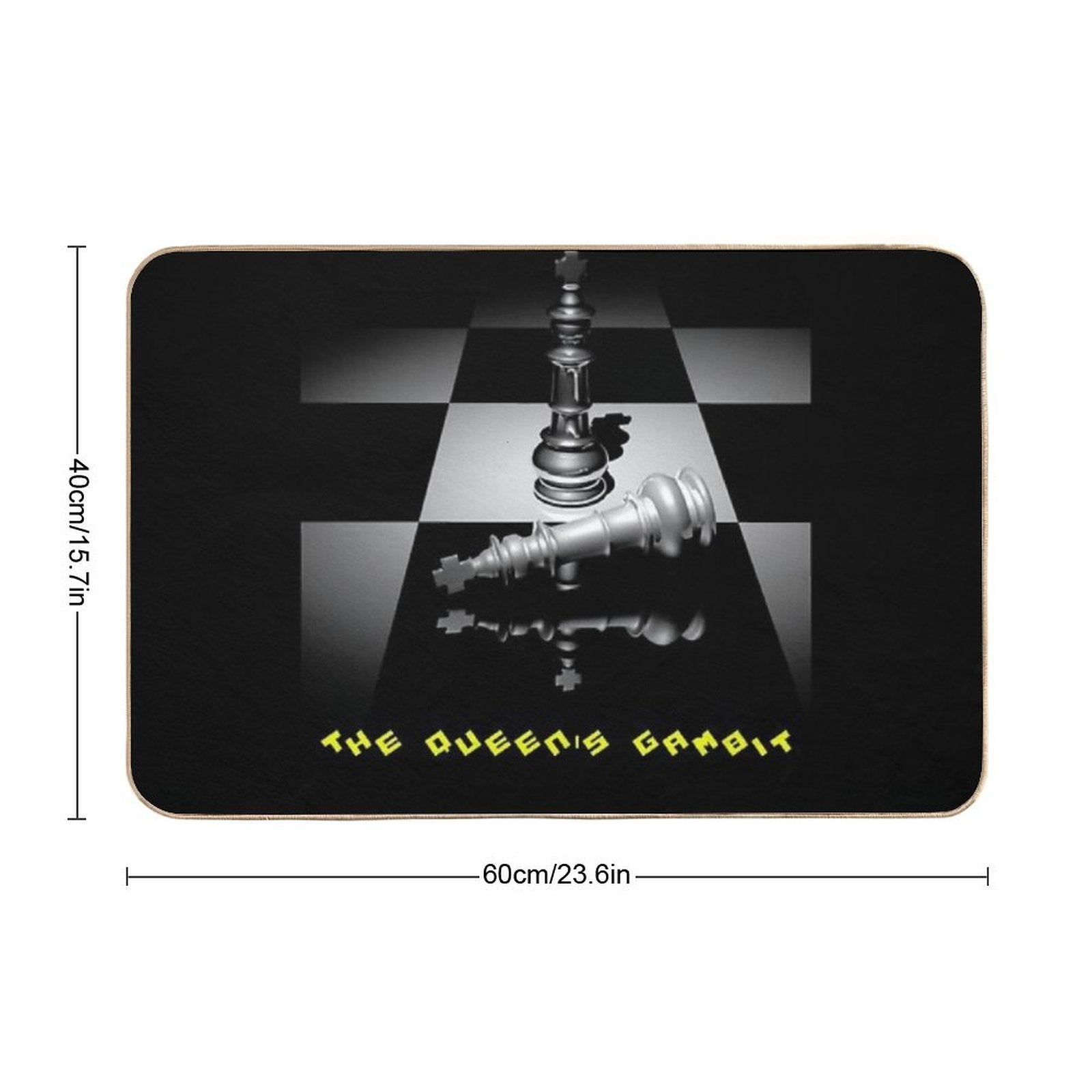 The Queen's Gambit  Dirt-Trapping Bath Mat