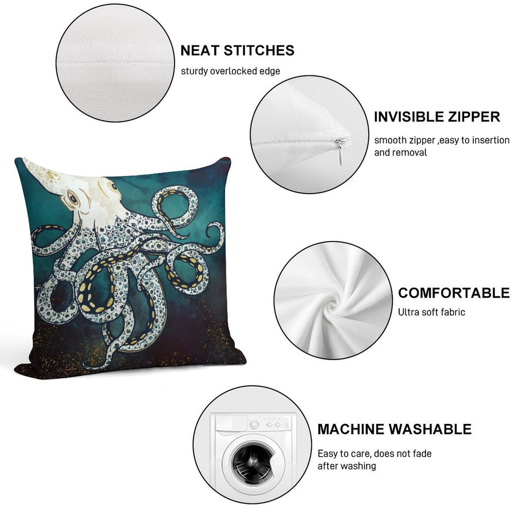 Underwater Dream VII Soft Style Accent Throw Pillow