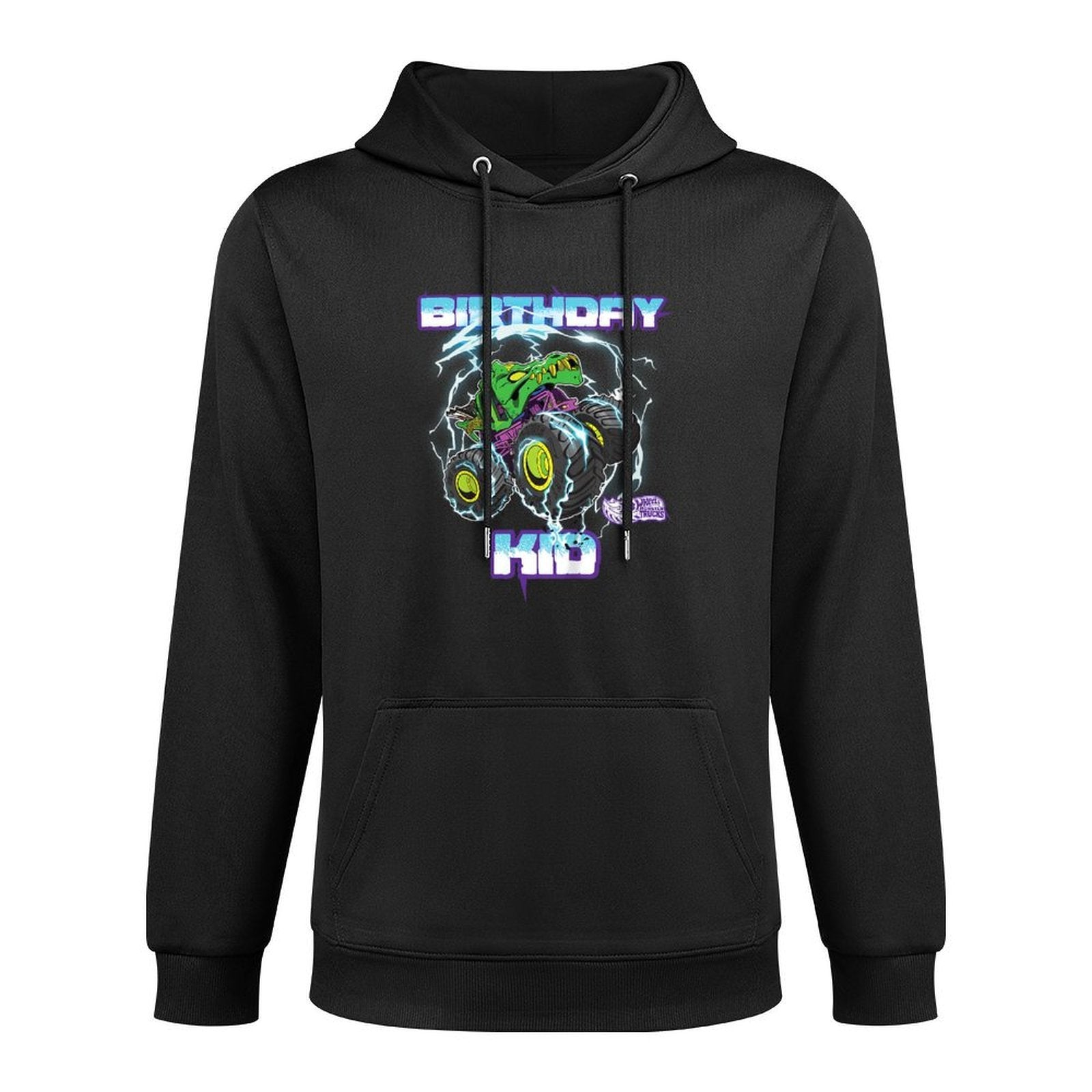 Kids Hot Wheels Monster Trucks - Birthday Kid Relaxed Fit Hoodie