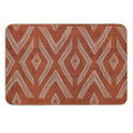 Birch in Rust  Easy To Clean Bath Mat