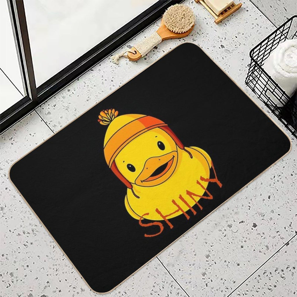 Shiny Rubber Duck  Long-Lasting Bath Mat