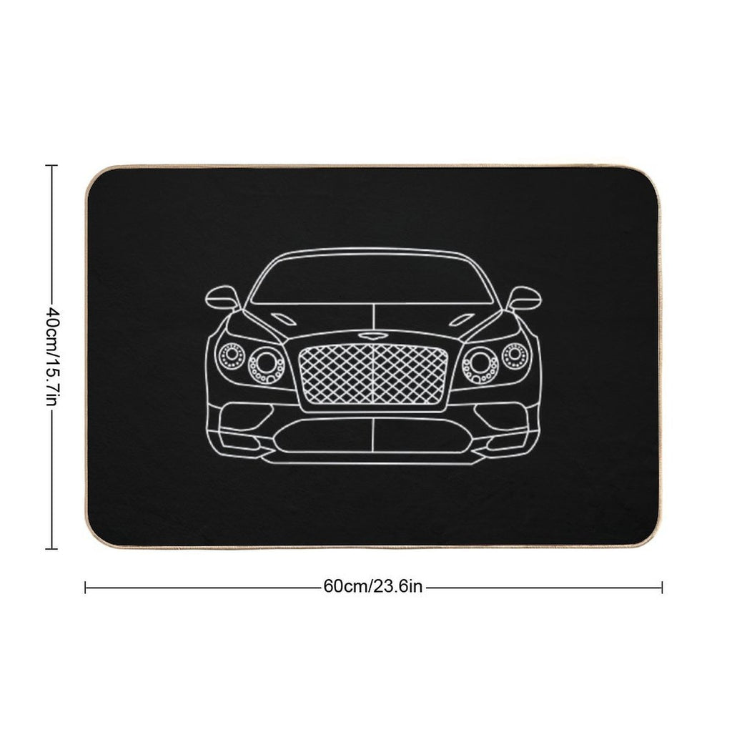 Bentley ContinentalGT  Eco-Friendly Bath Mat