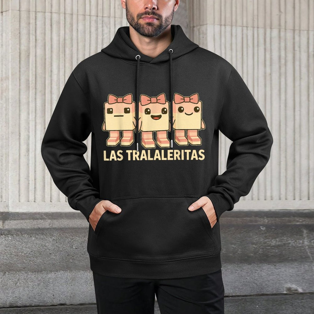 Las Tralaleritas - Funny Italian Brainrot Cringe Kids Meme Easy Care Hoodie