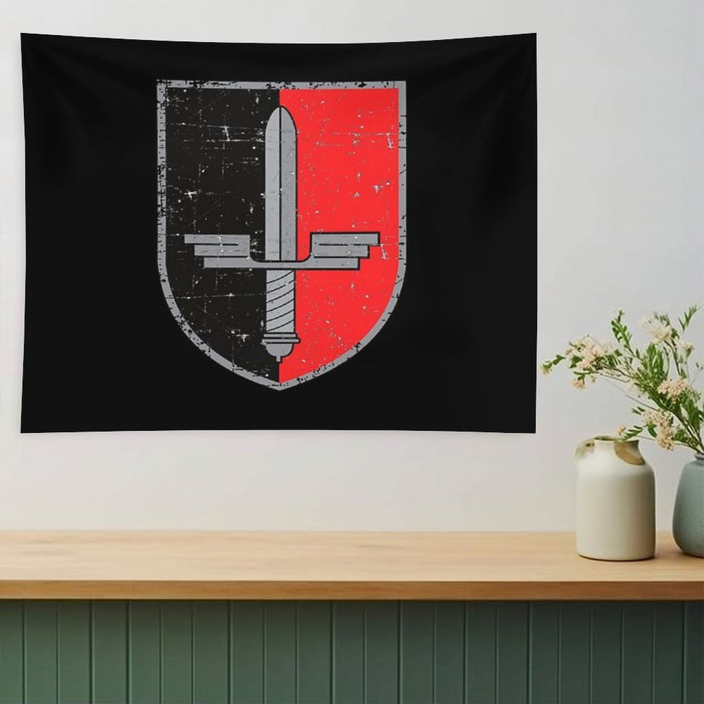 Luftwaffe - JG 52 Jagdgeschwader 52 - Grunge Style Tapestry