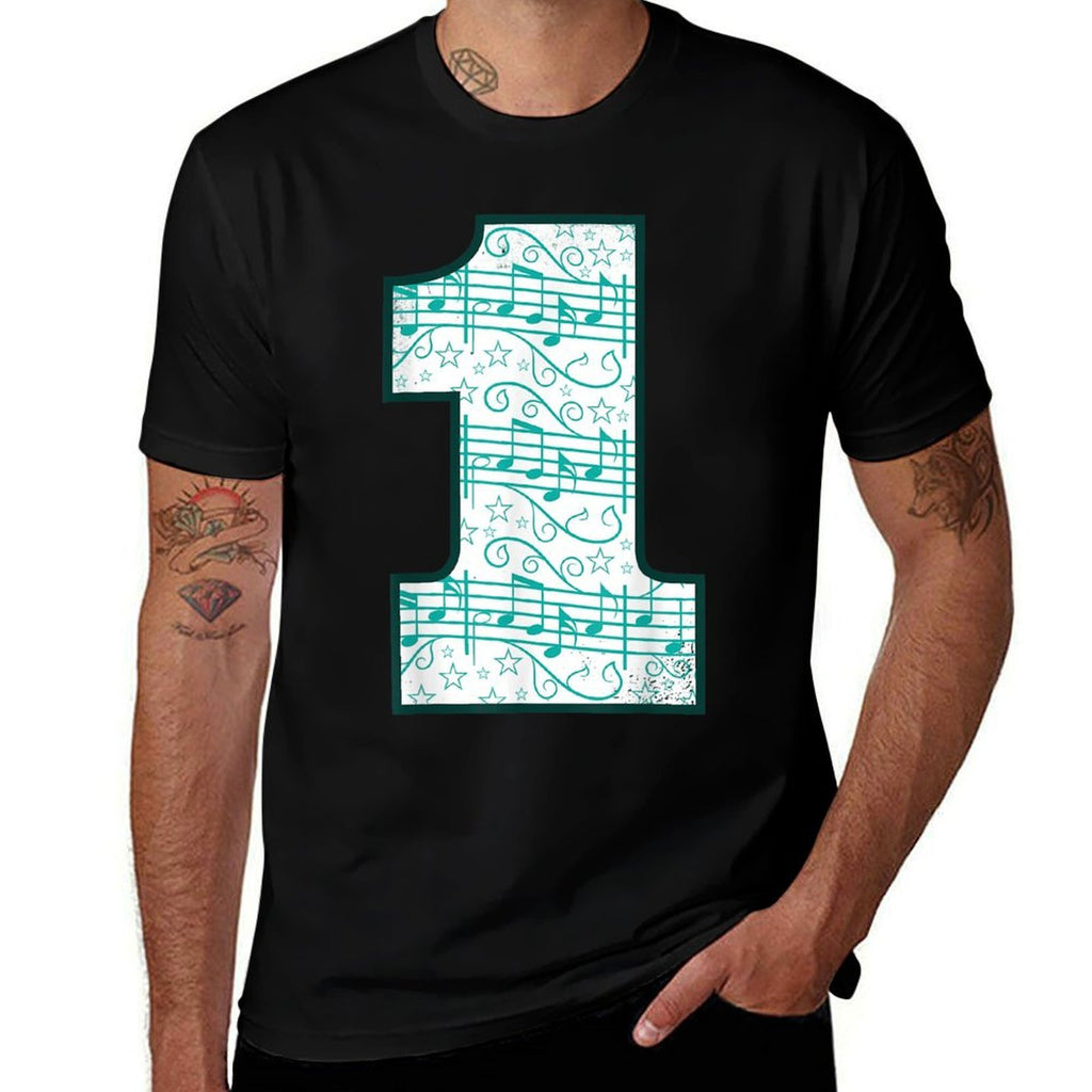 1st Birthday Design - One Year Old - Music Lover  Breathable T-Shirt