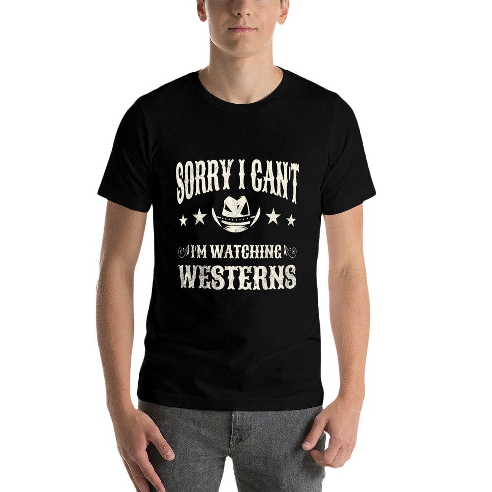 Western Movie Lover Cowboy  Moisture-wicking T-Shirt