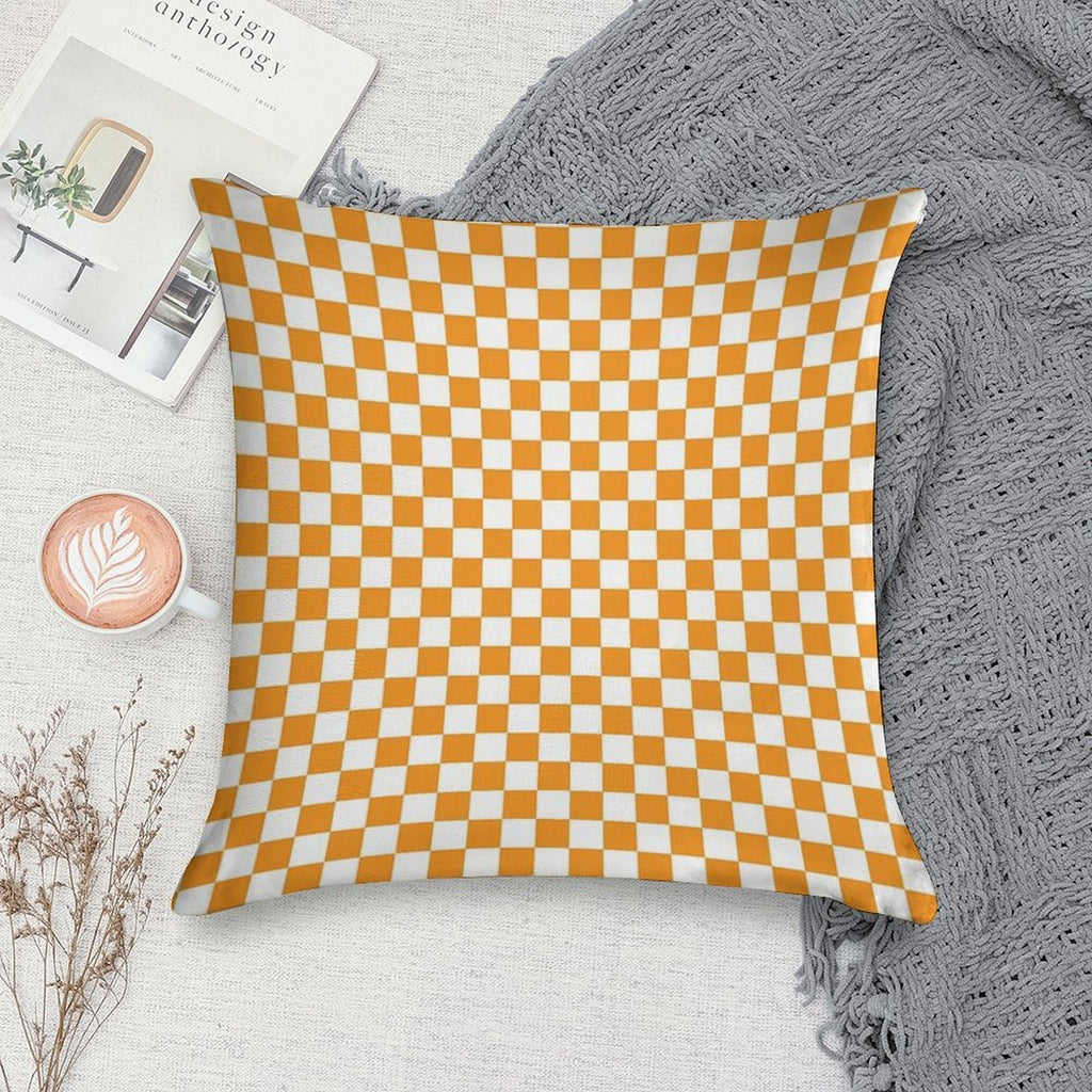 Tennessee Orange Pattern Soft Washable Throw Pillow