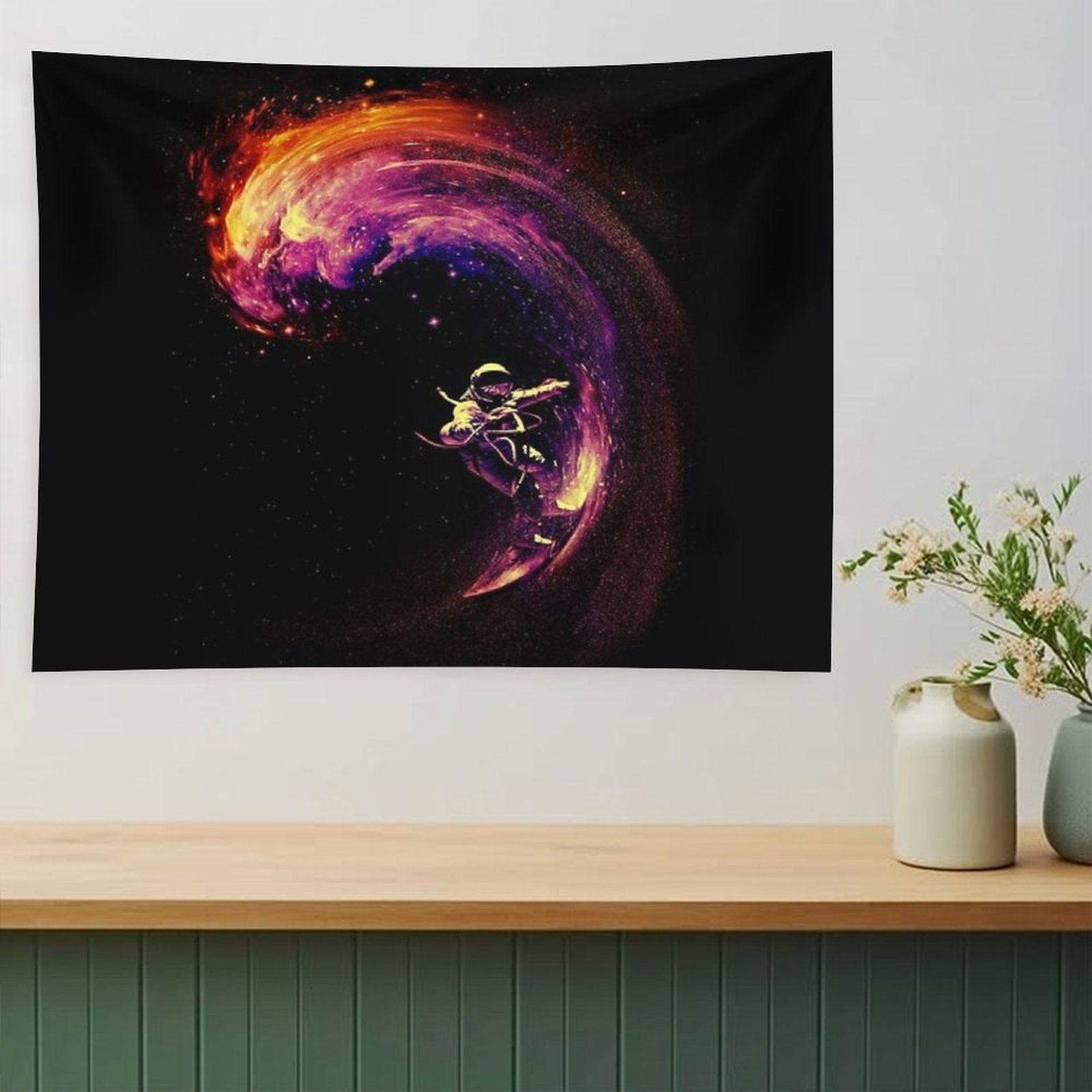 Space Surfing Tapestry