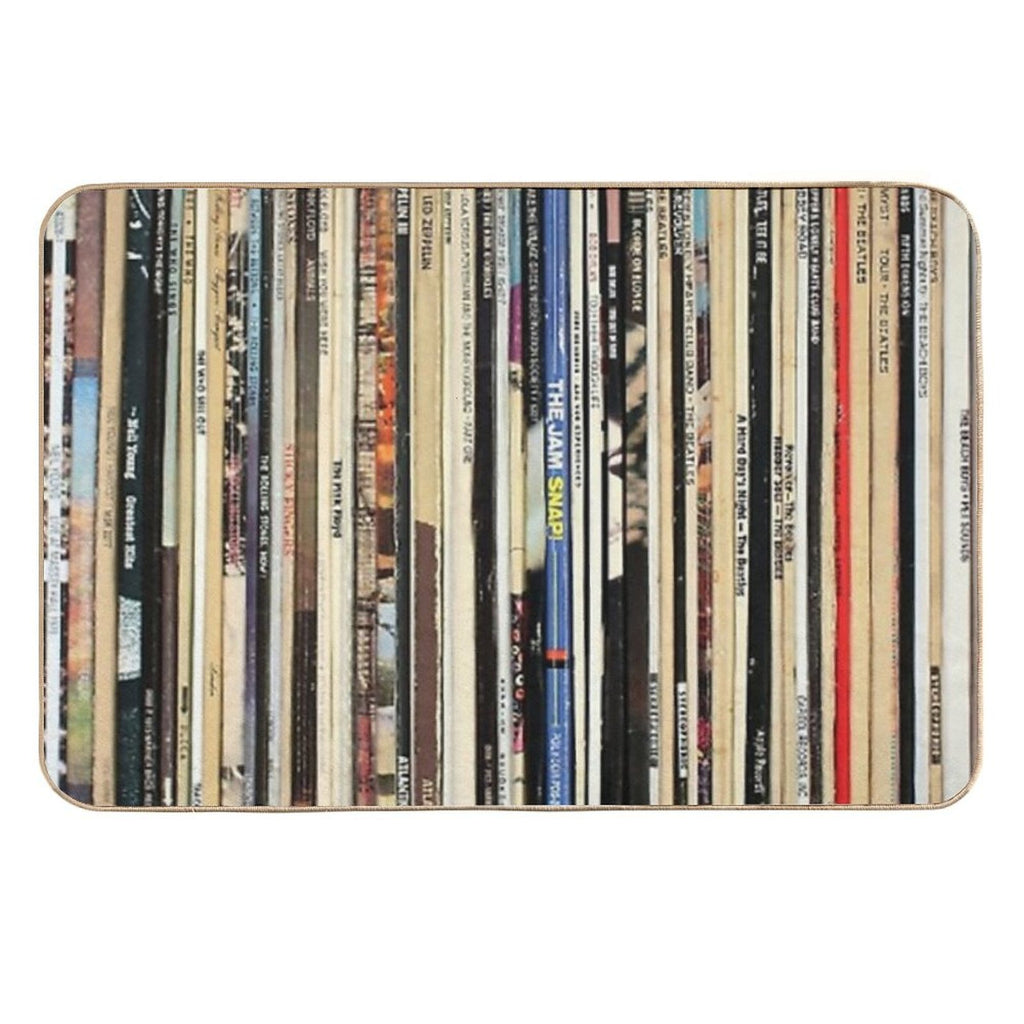 Classic Rock Vinyl Records  Anti-Trip Bath Mat