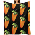 Fl Studio Logo Sticker Travel-friendly Throw Blanket