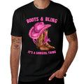 Boots And Bling It's A Cowgirl Thing Western Rodeo Cowgirls  Soft T-Shirt