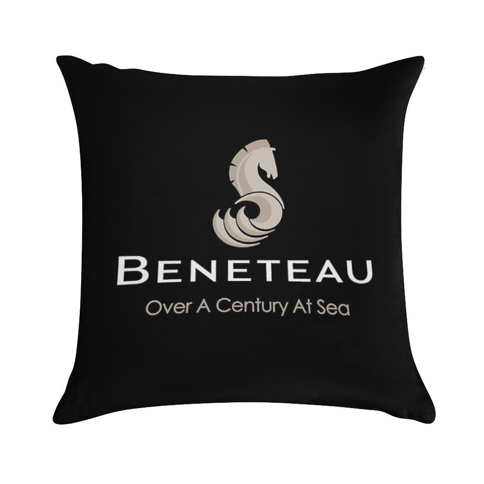 Beneteau Sailboat Sailing Yacht POCKET SIDE Soft Reinforced Edging Throw Pillow