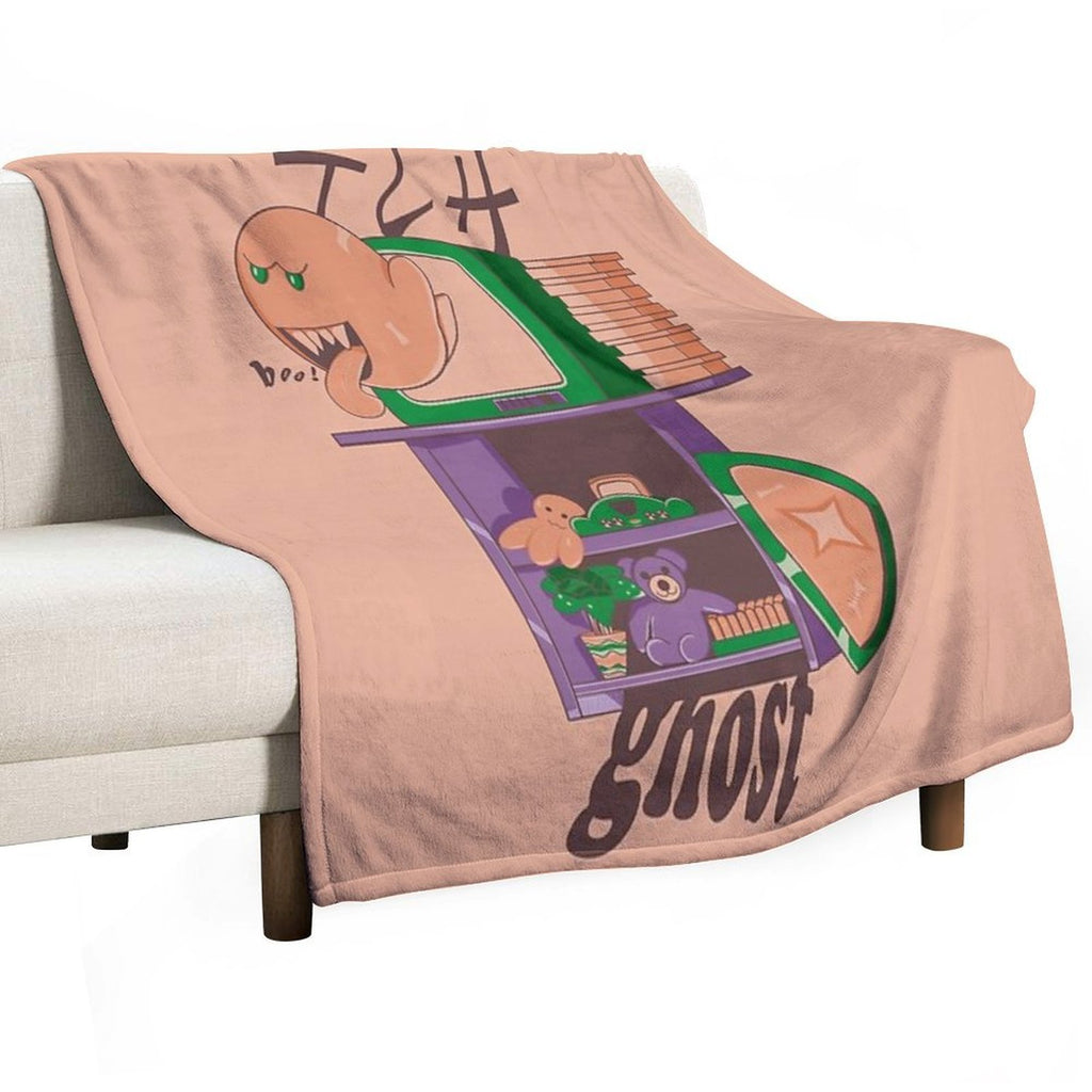 Ghost in The Console All-season Throw Blanket