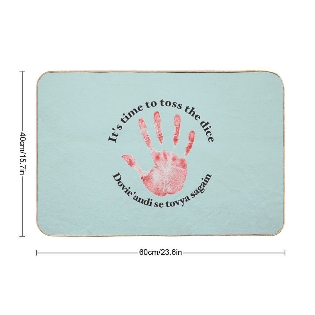Band of The Red Hand  Odorless Bath Mat