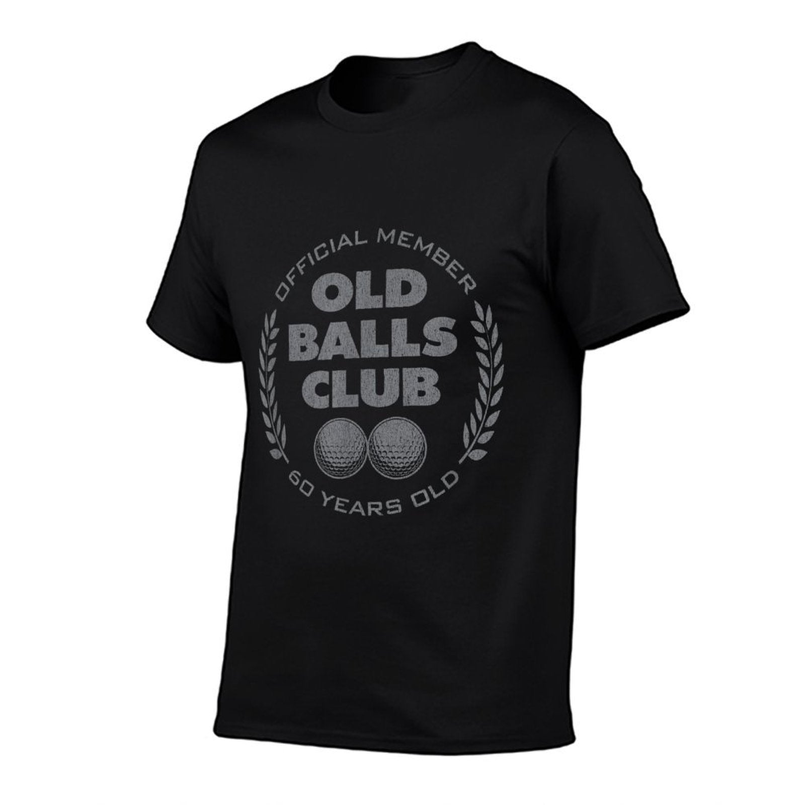 60 Year Old Golfer Golfing Golf 60th Birthday Old Balls Club  Easy-care T-Shirt