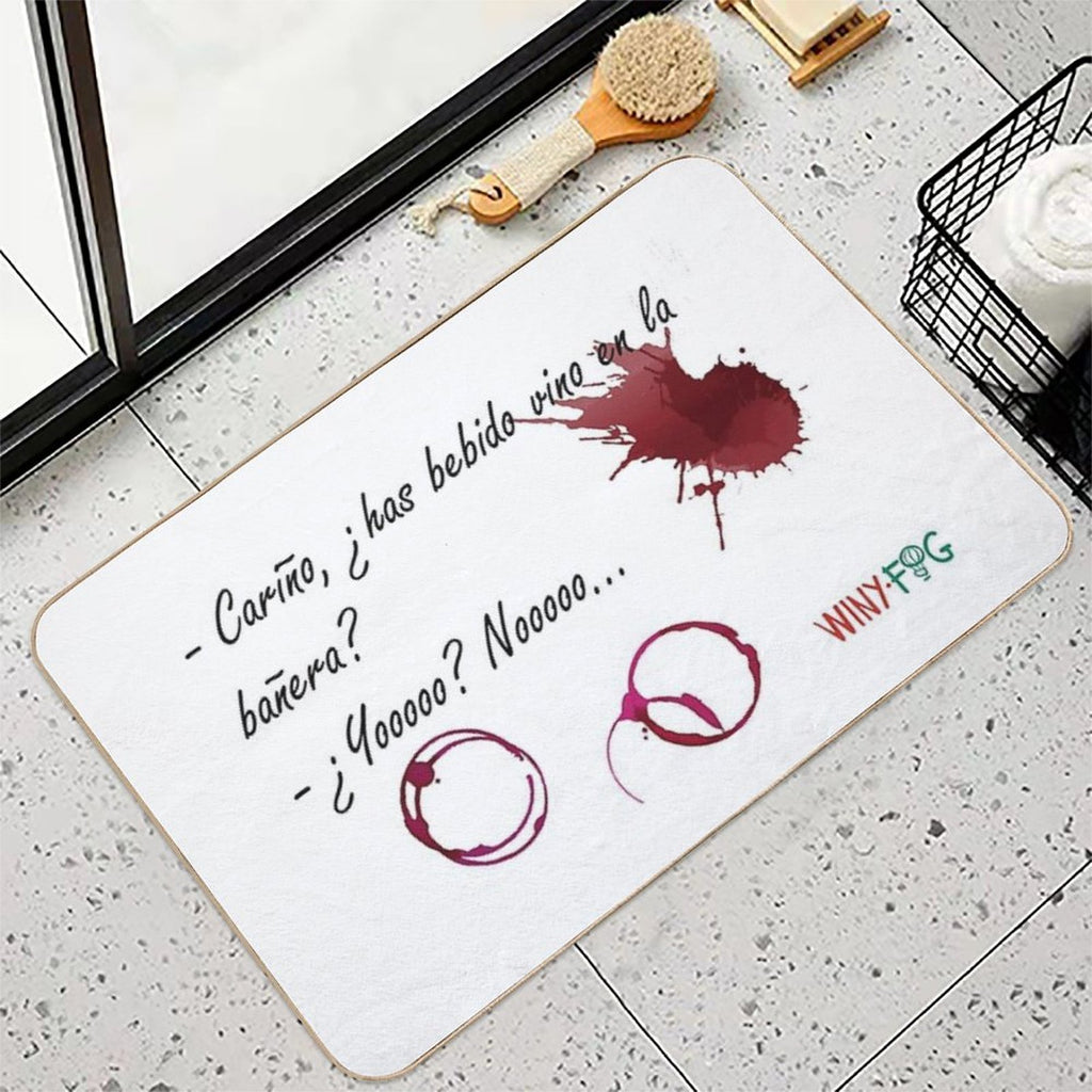 Have You Had Wine in The Bathtub  Repositionable Bath Mat