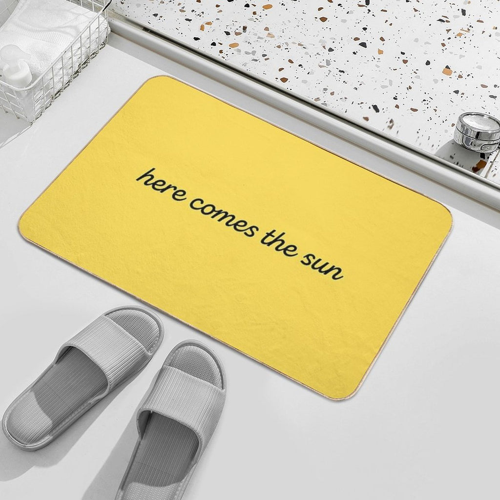 Here Comes The Sun  Pet-Safe Bath Mat