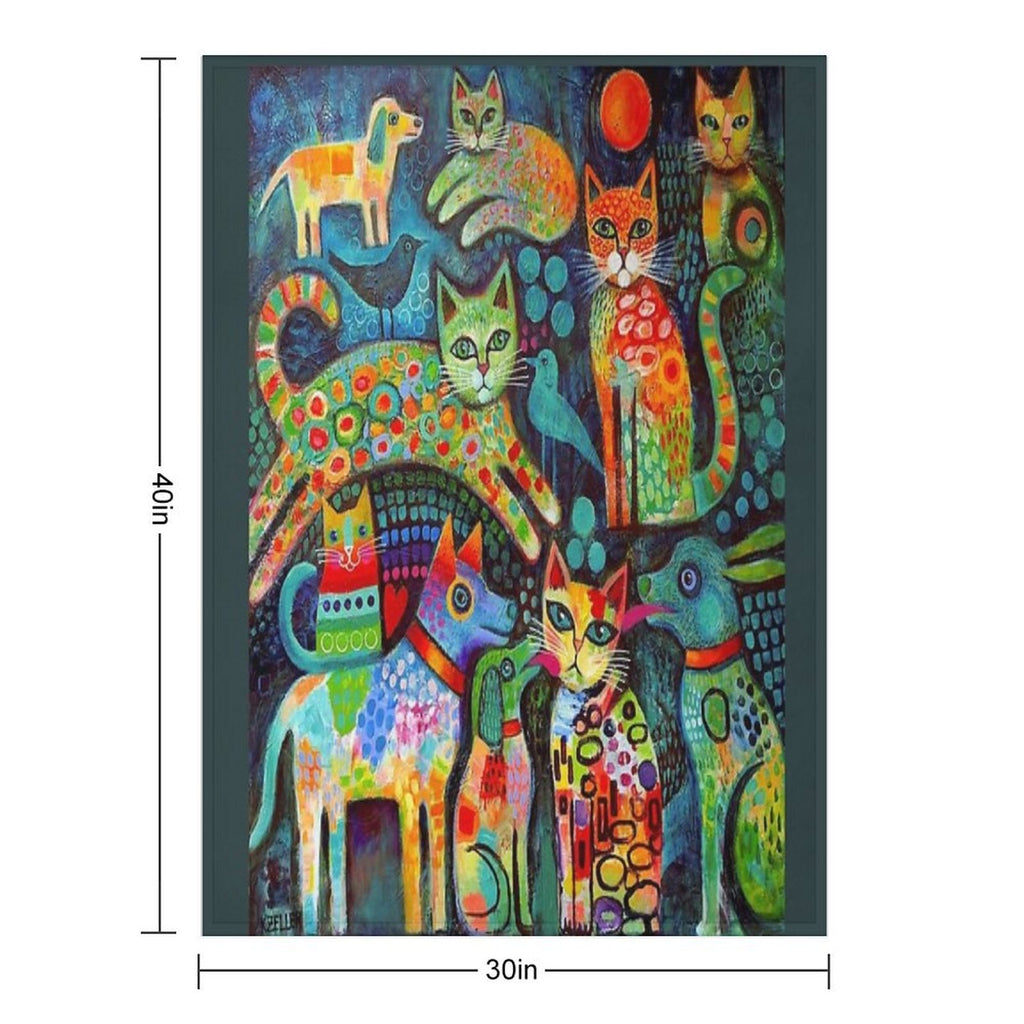 Family And Friends Premium Throw Blanket