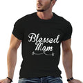 Womens Mam Gift Blessed Mam  Slim-fit Cut T-Shirt