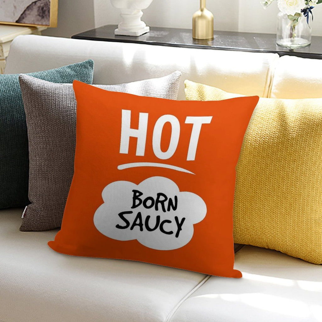 Taco Bell Hot Sauce Soft Warmth Comfort Throw Pillow
