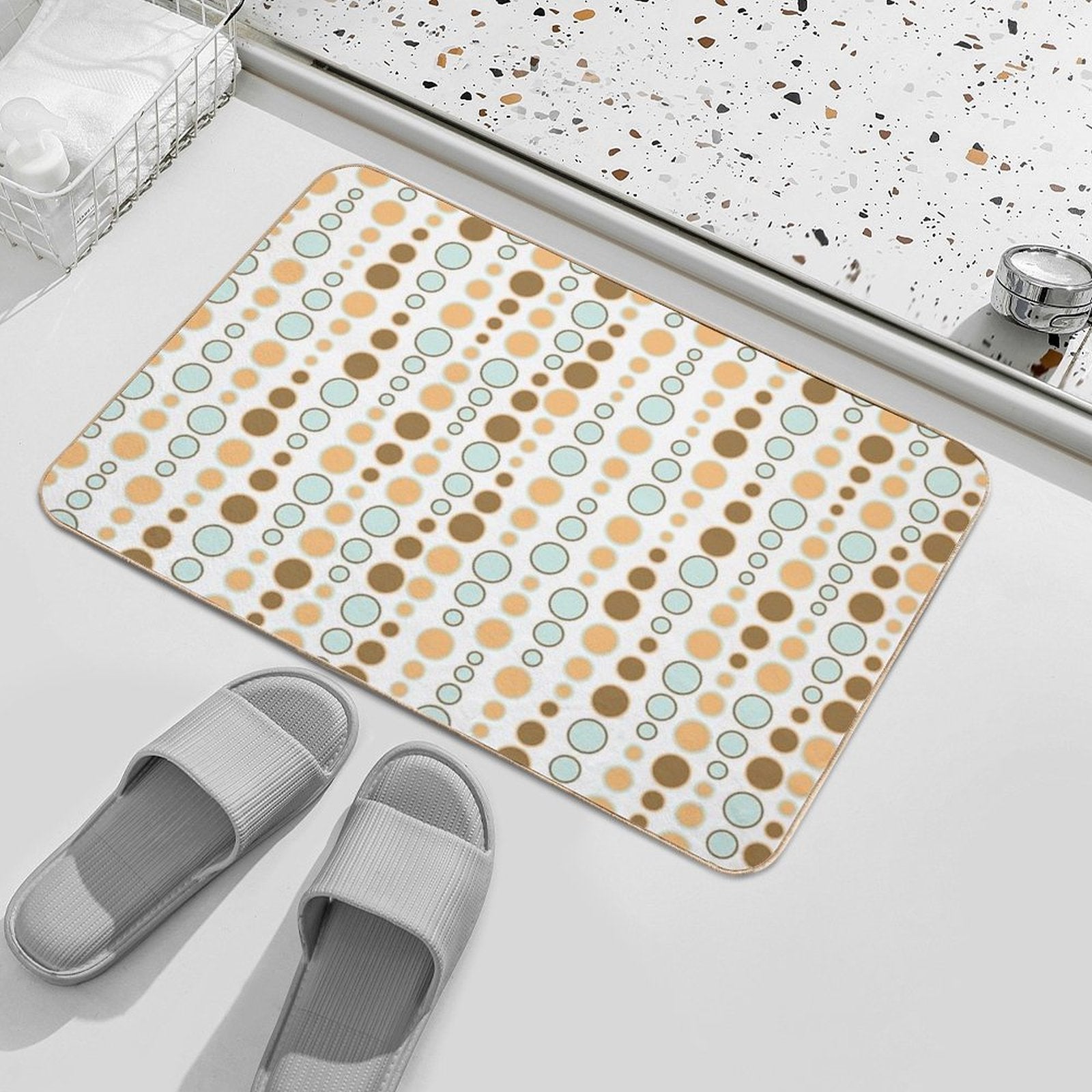 Surfing A Malibu Sunrise Durable Bath Mat