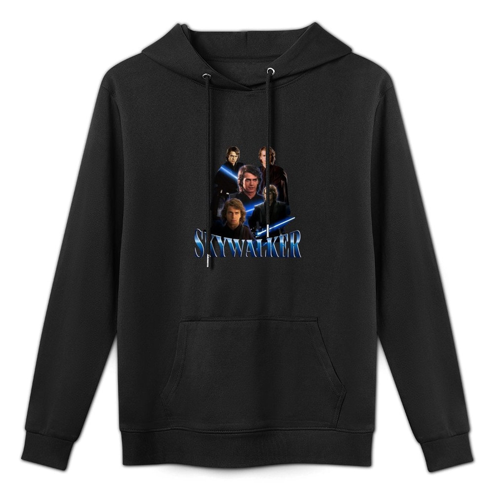 Anakin Skywalker Jedi Retro Collage Shrink-Resistant Hoodie