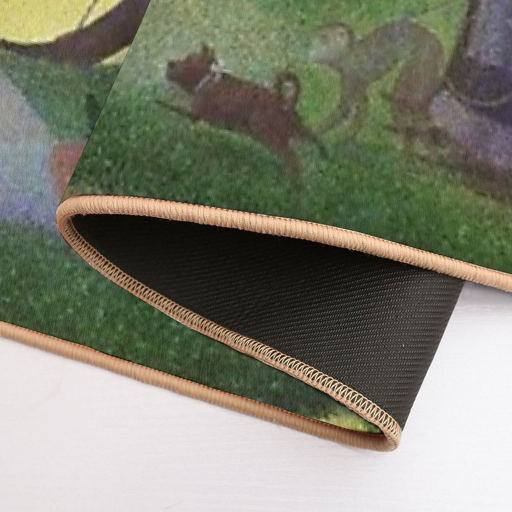 A Sunday on La Grande Jatte by Georges Seurat  Fade-Resistant Bath Mat