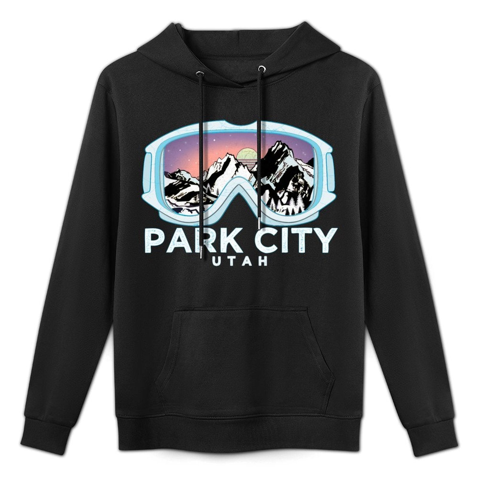 Park City Ski Design  Park City, UT Skiing Snow Gift Layering Staple Hoodie
