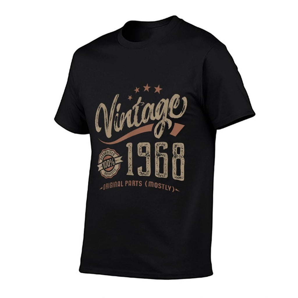 Vintage 1968 Mostly Original Parts Birthday Gift T-shirt  Durable T-Shirt