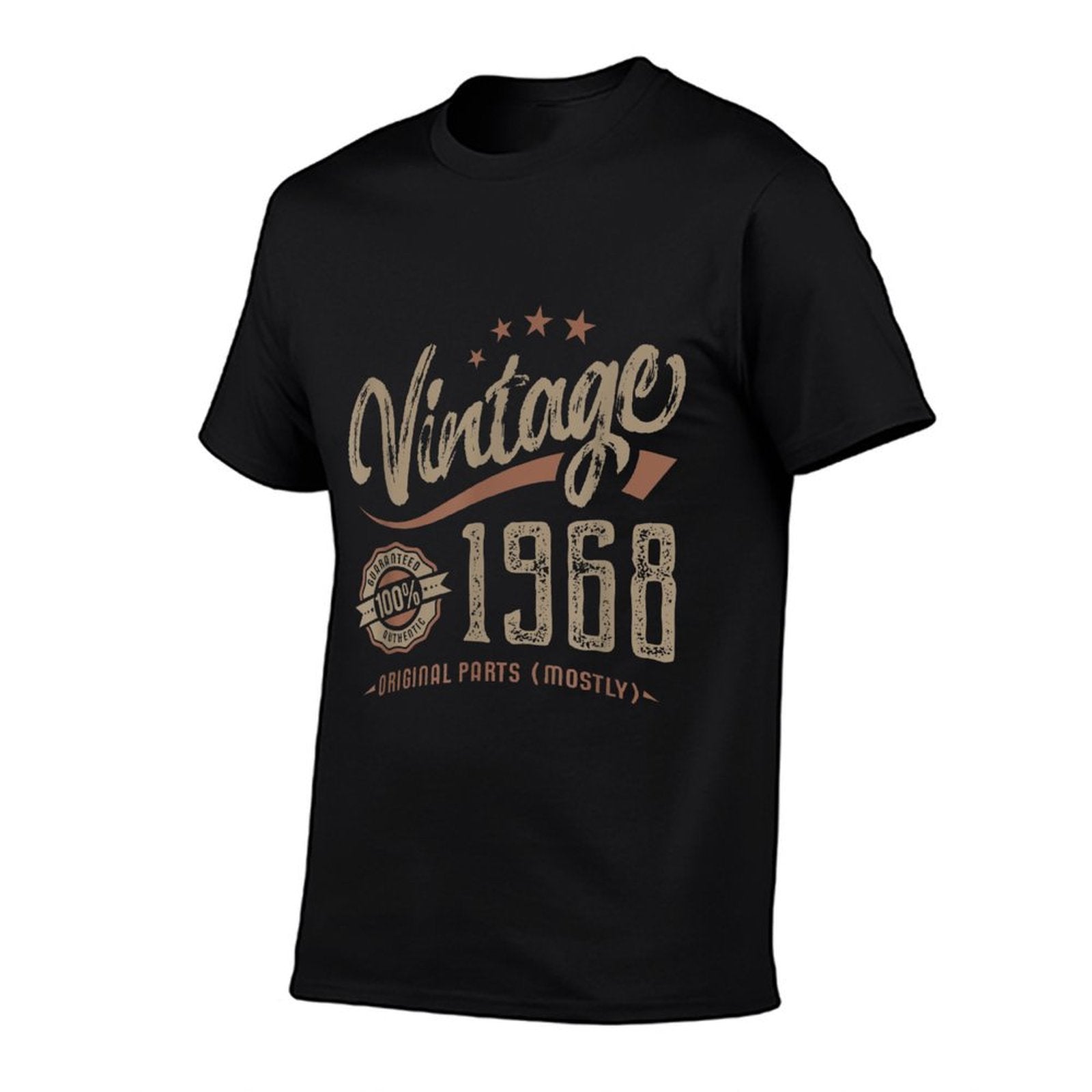 Vintage 1968 Mostly Original Parts Birthday Gift T-shirt  Durable T-Shirt