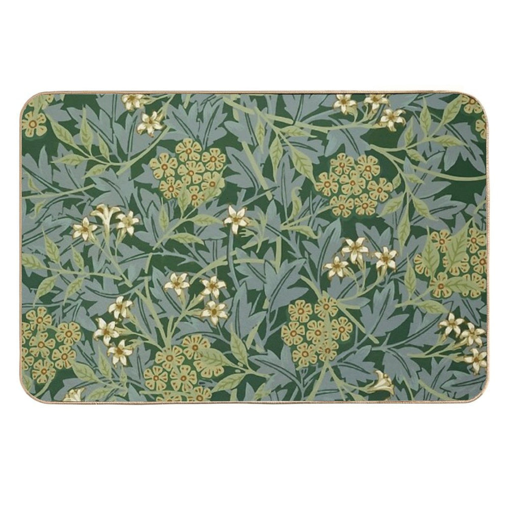 Jasmine by William Morris  Stain-Proof Bath Mat