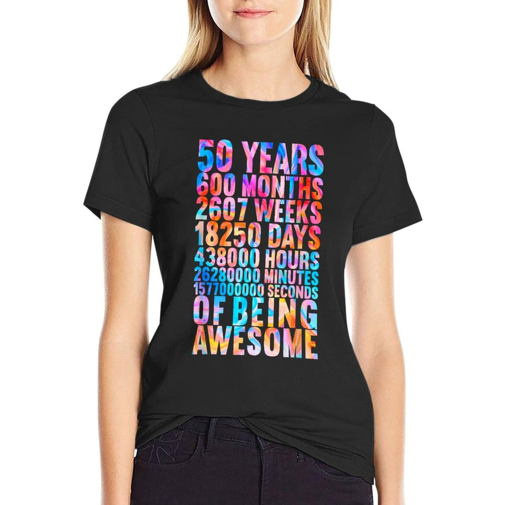Funny 50th Birthday Old Meter Funny 50 Year Old Gifts  Odor-resistant T-Shirt